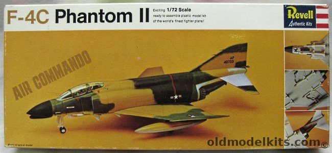 Revell 1/72 F-4C Phantom II - Air Commando Issue, H229 plastic model kit